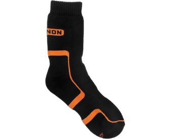 BENNON TREK SOCK чорапи за трекинг, черни/оранжеви