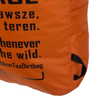 Торба за боклук Helikon-Tex Dirt, черна/оранжева