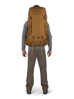 Туристическа раница OSPREY ROOK 50,  histosol brown/rhino grey