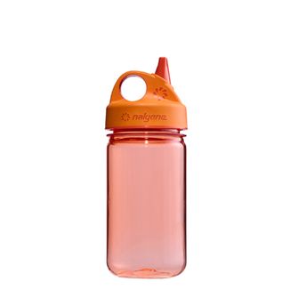 Бебешка бутилка за вода Nalgene Grip-n-Gulp Sustain 0,35 л оранжева