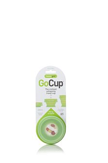 humangear GoCup сгъваема, хигиенична и опакована чаша за пътуване &#039; 118 ml зелена