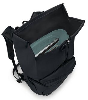 Градска раница OSPREY METRON ROLL TOP PACK, черна