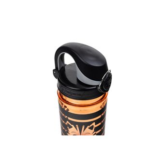 Nalgene Бебешка бутилка за вода Grip-n-Gulp Sustain 0,35 L оранжев тигър