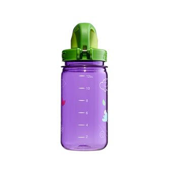 Nalgene Детска бутилка за вода Grip-n-Gulp Sustain 0,35 L лилава чакалопа