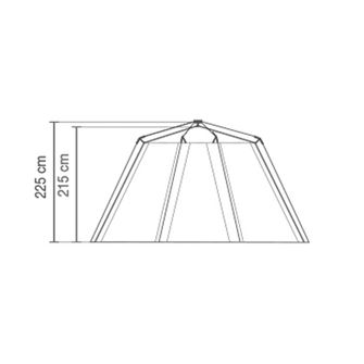 Палатка Coleman Octagon за 8 души, синя