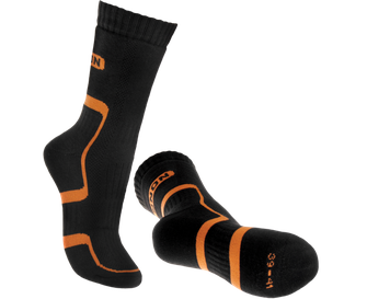 BENNON TREK SOCK чорапи за трекинг, черни/оранжеви