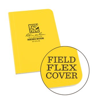 Rite in the Rain All Weather Field-Flex Book Жълт № 374-M