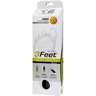 Стелки Sidas с 3Feet Slim High support