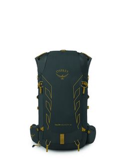 Туристическа раница OSPREY TALON VELOCITY 20,  dark charcoal/tumbleweed yellw