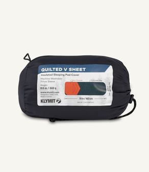 Klymit Защитен капак за V Sheet Pad, оранжево-сив