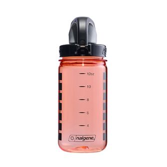 Nalgene Бебешка бутилка за вода Grip-n-Gulp Sustain 0,35 L оранжев тигър