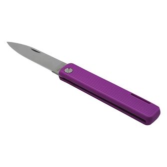 Baladeo ECO353 джобен нож Papagayo, острие 7,5 cm, стомана 420, дръжка TPE лилава