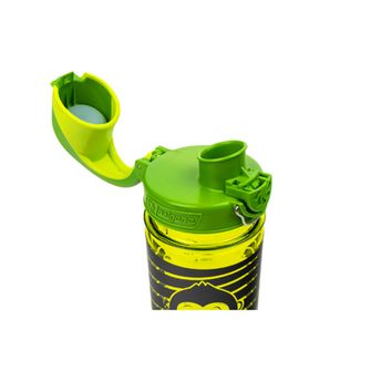 Nalgene Бебешка бутилка за вода Grip-n-Gulp Sustain 0,35 L зелена маймуна