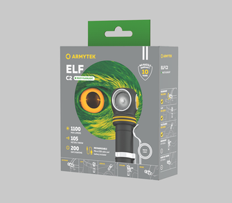 ArmyTek Elf C2 White LED ръчен фенер 1100 lm 4800 h 65 g