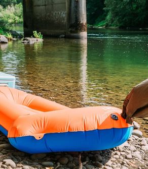 Klymit Packraft LiteWater Dinghy (LWD), оранжево и синьо