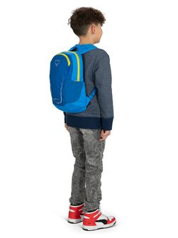 Туристическа раница OSPREY DAYLITE JR,  alpin blue/blue flame