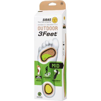 Стелки за обувки Sidas 3Feet Outdoor Mid