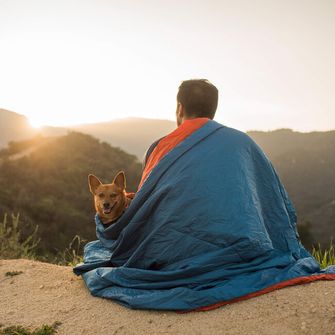 Одеяло Klymit Versa Blanket™, синьо-оранжево