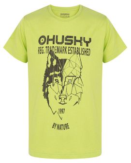 Husky Kids функционална тениска Tash K яркозелена