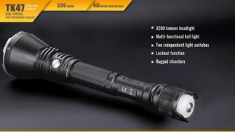 LED фенерче Fenix TK47 Ultimate Edition, 3200 лумена