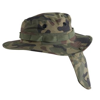 Helikon-Tex Шапка BOONIE PolyCotton Ripstop, PL Woodland