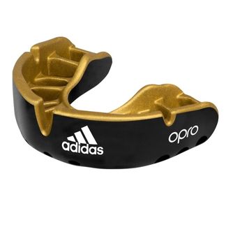 Adidas Протектор за уста Opro Gen4 Gold, черен и златен