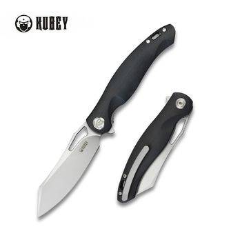 Нож KUBEY Drake, стомана 14C28N, черен