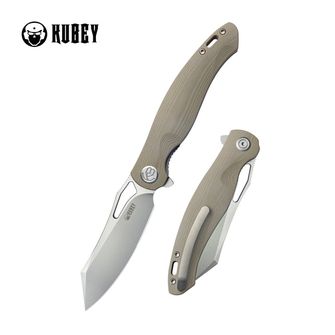 Нож KUBEY Drake, стомана AUS 10, Tan