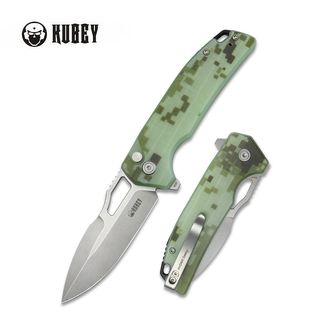 Джобен нож KUBEY RDF - Tan G10
