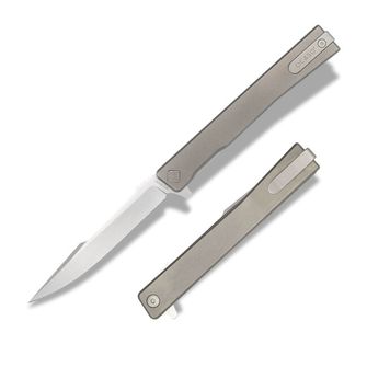 Нож за затваряне OCASO Solstice Titanium + Satin / Harpoon