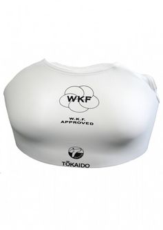 TOKAIDO Протектор за гърди WKF, бял